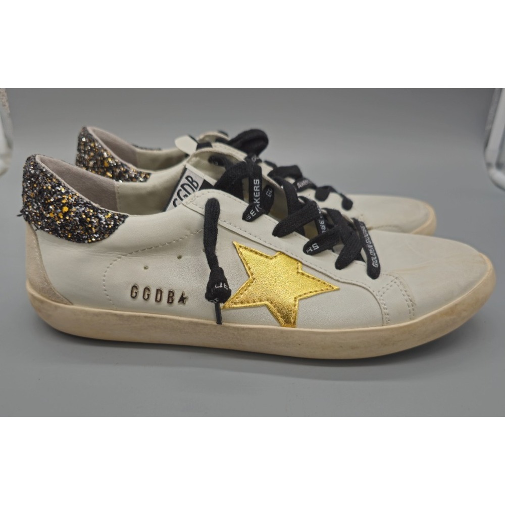 Golden Goose Superstar women's leather sneakers EU 41 US 9 Gold Star